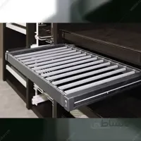 رک ریلی جای شلوار داخل کمد لباس رنگ مشکی ABS سایز 90فانتونی مدل J214 ا Fantoni J214 Rail rack instead of pants