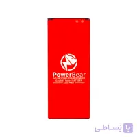 باتری تقویت شده PowerBear سامسونگ Note4 با ظرفیت 3220mAh