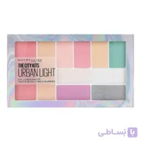 پالت چشم و صورت سیتی کیتس میبلین ا Maybelline The City Kits Urban Light Palette
