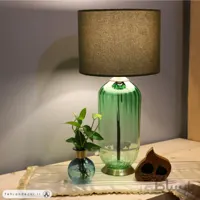 آباژور رومیزی شیشه‌ای آتسرین