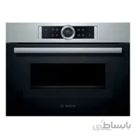 فر مایکروویو کامپکت توکار بوش مدل BOSCH CMG633BS1 ا BOSCH OVEN CMG633BS1