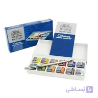 آبرنگ وینزور ۱۲ رنگ کاتمن