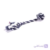 اسباب دندانی سگ توپ دسته دار فردی سایز L
