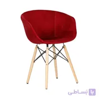 صندلی آشپزخانه درسا پایه ایفلی روکش پارچه