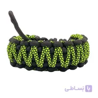 بند مچی دوربین عکاسی پاراکورد مشکی – سبز Camera Strap Paracord 004