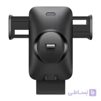 پایه نگهدارنده و شارژر بی سیم گوشی موبایل باسئوس مدل Wisdom CGZX000001
