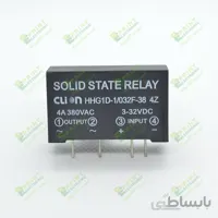 رله الکترونیکی SSR روبردی 4 پایه تک فاز 4 آمپر DC/AC