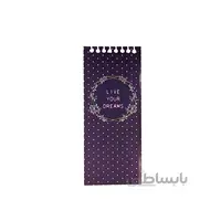 دفترچه سیمی مستطیل خالخالی