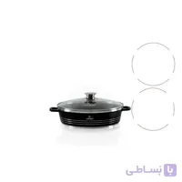 ماهیتابه لایف اسمایل مدل LUSHR LUSHR 24BB ا SHALLOW POT LIFE SMILE