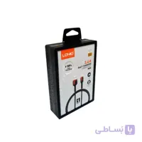 کابل شارژر تایپ سی مناسب سامسونگ ، شیائومی ، هواوی برند اصلی LDNIO الدینیو مدل LS531 متراژ 1 متر ا LDNIO LS531 1M Type-C 2.4A Fast Charge & Sync Data Cable