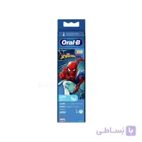 سری یدک مسواک برقی اورال بی مدل SPIDER-MAN بسته 2 عددی