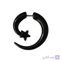 پیرسینگ گوش طرح ستاره