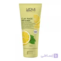ماسک صورت خاک رسی نعناع و لیمو وارمی ا Clay Mask Mint & Lemon 150ml VARMI