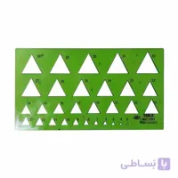 شابلون مثلث تیبل TABLE