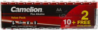 باتری قلمی Camelion مدل PLUS ALKALINE LR6-SP10+2