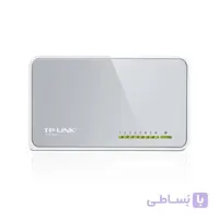 سوئیچ شبکه تی پی لینک 8 پورت رومیزی TL-SF1008D ا TP-LINK TL-SF1008D 8-Port 10/100Mbps Desktop Switch