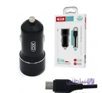 شارژر فندکی دو پورت + کابل تایپ سی ایکس او (XO) مدل XO-TZ09شارژر فندکی دو پورت + کابل تایپ سی ایکس او (XO) مدل XO-TZ09