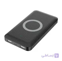 شارژر همراه بی سیم ژیپین مدل WS-T33 ظرفیت 10000 میلی آمپرساعت