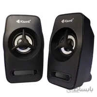 اسپیکر ۲ تکه Kisonli L-3030 ا Kisonli L-3030 RGB LED Desktop Wired Speaker