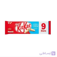 شکلات کیت کت دو انگشتی کوکی 9 عددی 186/3 گرم