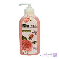 ژل پاک کننده صورت گل رز بیلکا Bilka (200 میل)