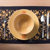 زیر بشقابی پارچه ای کد PL3-20