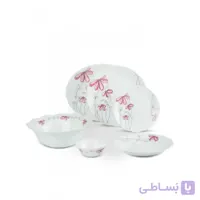 سرویس غذاخوری 26 پارچه دسینی مدل شارلوت(Sharlot)