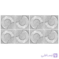 دیوارپوش تندیس و پیکره شهریار مدل امای کد W1010 14 بسته 8 عددی