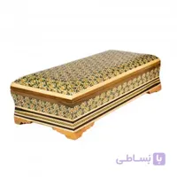 جعبه کارد و چنگال خاتم کاری درب لولایی
