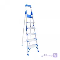 نردبان شش پله مدل هایلوکس آلوم پارس پله