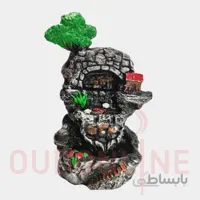 جاعودی آبشاری طرح صخره ای بزرگ 4 پلی استر