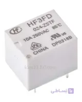 رله 24 ولت 10 آمپر 5 پین میلون مدلHONGFA HF3FD-024-ZSTF