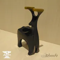 جا شمعی گوزن | مجسمه دکوری از جنس رزین