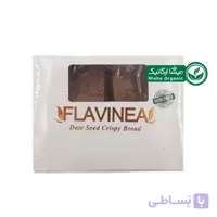 نان خشک ارگانیک با پودر هسته خرما فلاوینا - 250 گرم