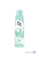 اسپری دیودورانت زنانه 8 4 مدل pure حجم 150 میل