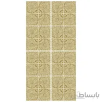 دیوارپوش تندیس و پیکره شهریار مدل امای کد W1010 17 بسته 32 عددی