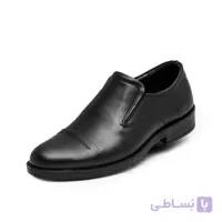 کفش چرم مردانه طبی سوما بی بند-1