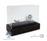 کالسکه تک اسب نقره با عیار 925