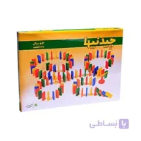 بازی فکری دومینو چیدنی ها 100 قطعه