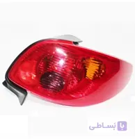 چراغ خطر راست پژو 206 جدید جمع ساز