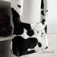 کیف فلافی گاوی مشکی ا Fluffy bag