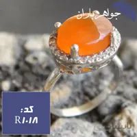 انگشتر عقیق یمنی زنانه کد R_1018