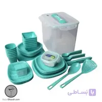 سرویس مسافرتی 6 نفره 60 پارچه لیمون