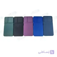 قاب گوشی شیائومی ردمی 9 سیلیکونی خشابی با محافظ لنز دوربین Redmi 9 ا Original Silicone Case Sliding Camera Lens Protector Shockproof Anti-Scratch Cover for Xiaomi redmi 9