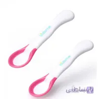 قاشق حرارتی کیدزمی دو عددی رنگ صورتی Kidsme