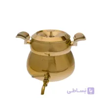 ست کتری و قوری کروپ ست مدل سایه (طلایی پایه دار) کد 921