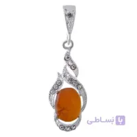 اویز گردنبند نقره زنانه کد PK_056