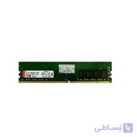 رم دسکتاپ DDR4 تک کاناله 2400 مگاهرتز CL17 کینگستون مدل KVR24N17D8 ظرفیت 16 گیگابایت ا KINGSTON DDR4 2400MHZ CL17 KVR24N17D8 - RAM 16G