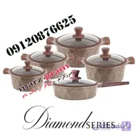 سرویس قابلمه 10 پارچه گرانیتی زیو Z-7650