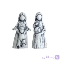 مجسمه مادر و فرزند مجموعه دو عددی